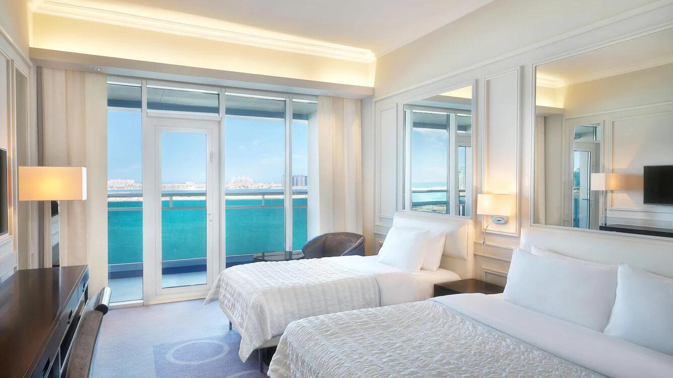 Le Meridien Mina Seyahi Beach Resort & Waterpark Twin Bedroom