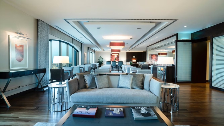 Istanbul Marriott Hotel Asia Executive Club Lounge