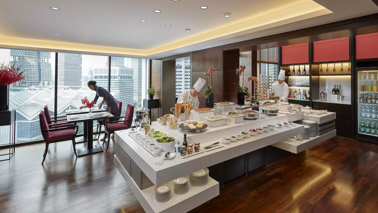 Mandarin Oriental, Singapore Executive Club Lounge