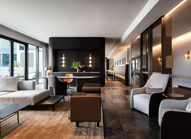 Melbourne Marriott Hotel Docklands Executive Club Lounge