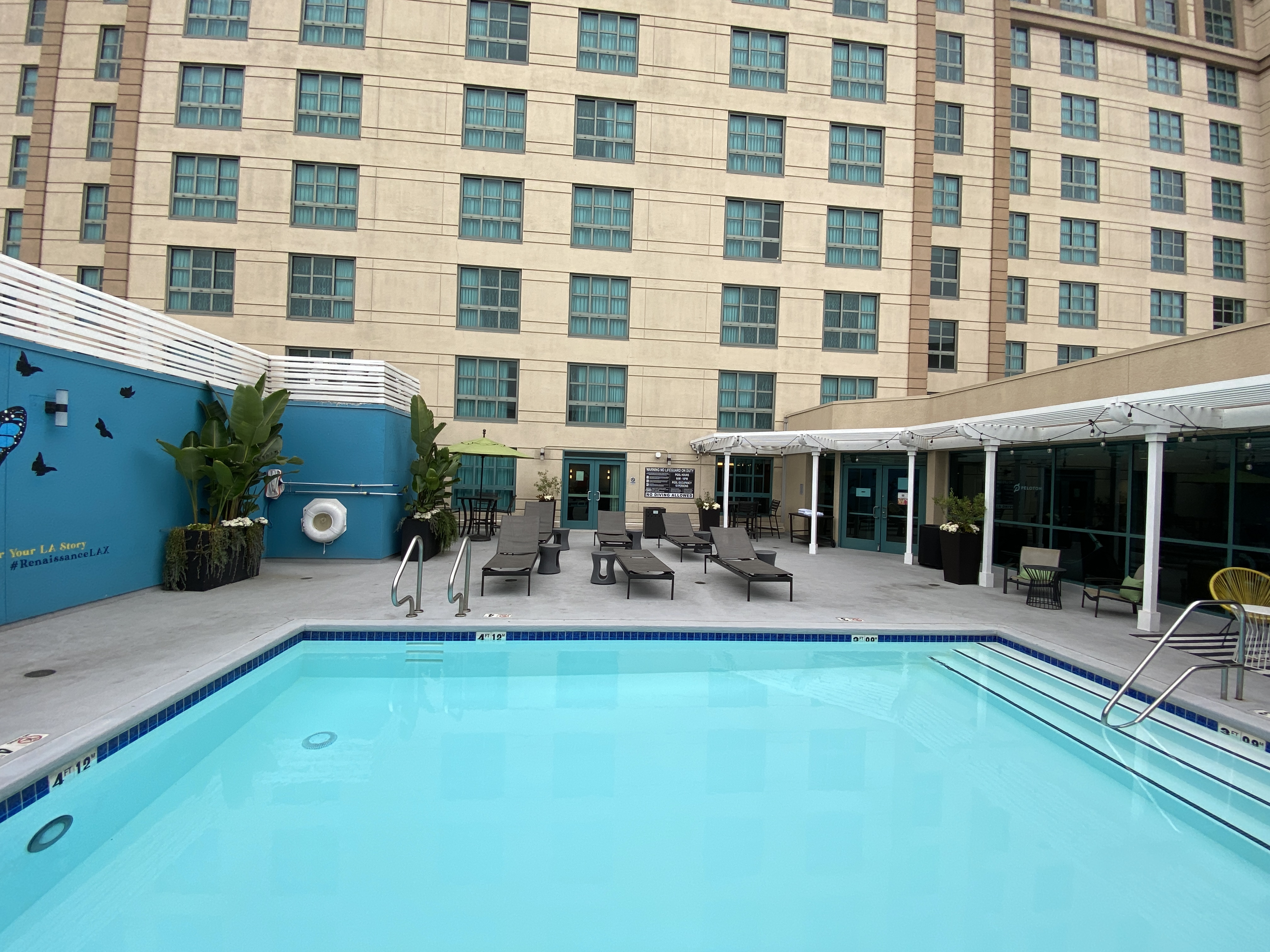 Fitness And Swimming At Renaissance Los Angeles Airport Hotel