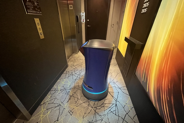 ALINA the Robot Butler at LUMA Hotel Times Square