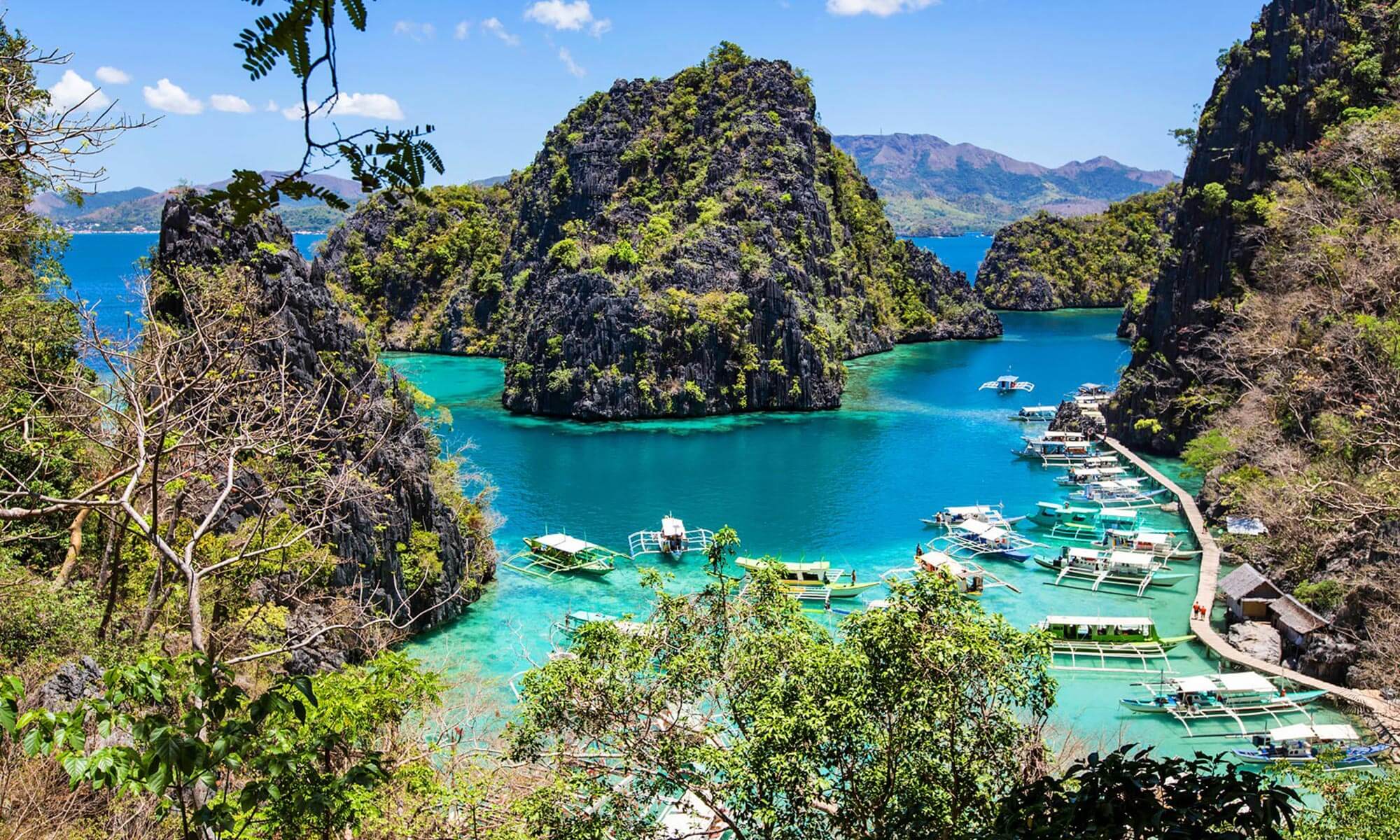 El Nido is a seaside town and popular tourist attraction in the Philippines Palawan Island
