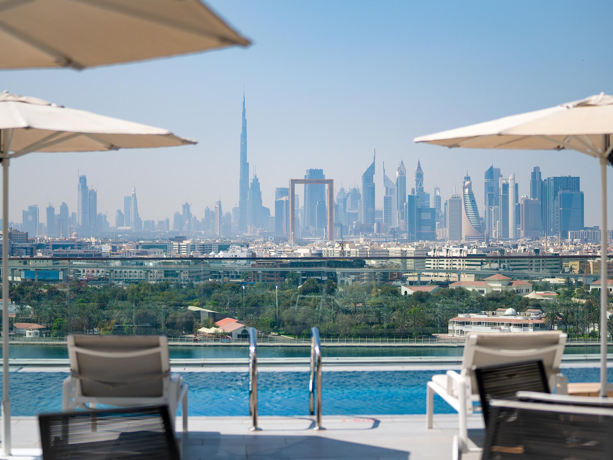 Al Bandar Rotana Creek Dubai? Rooftop Swimming Pool