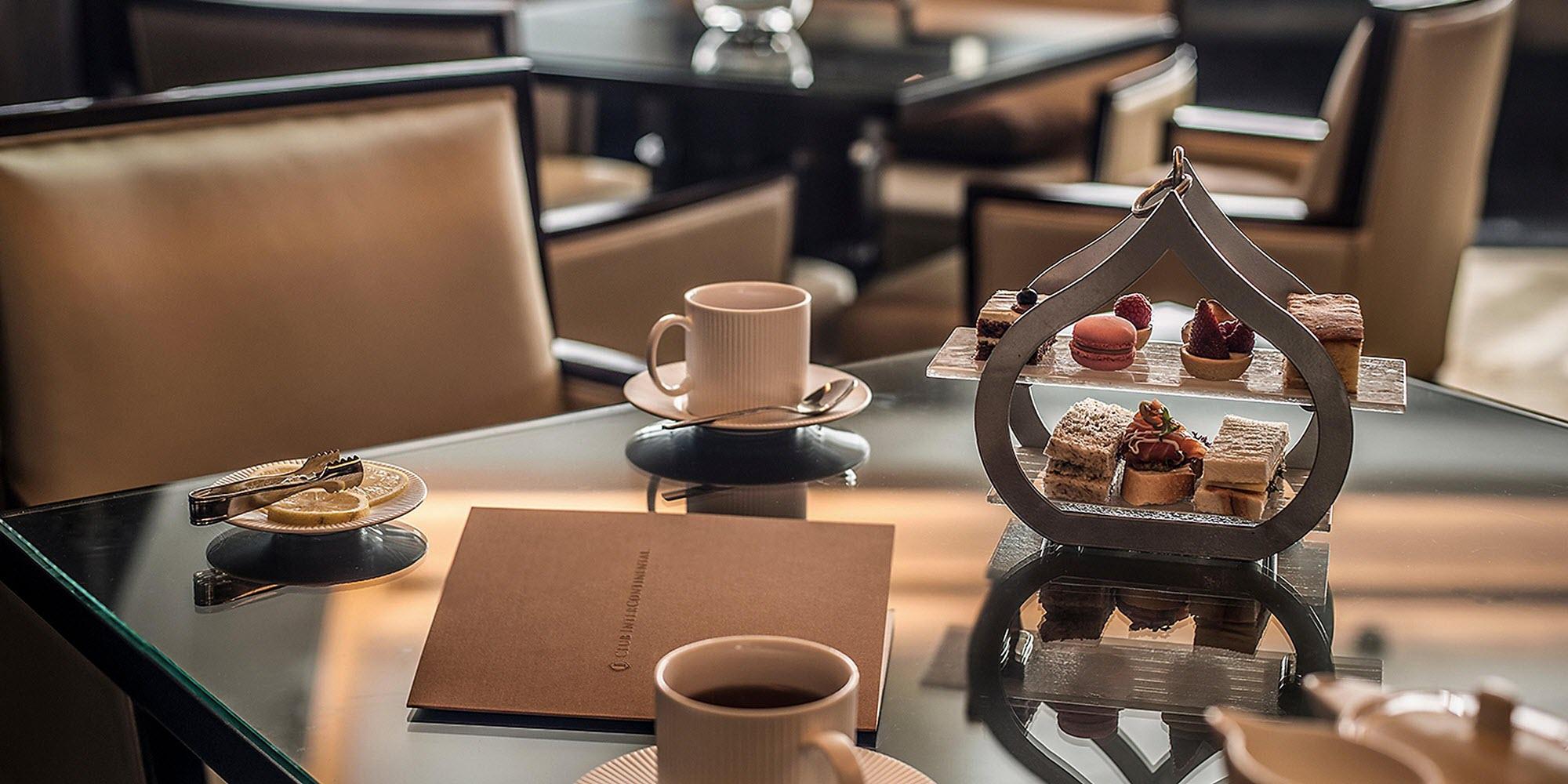  InterContinental Dubai Festival City Executive Club Lounge Afternoon Tea