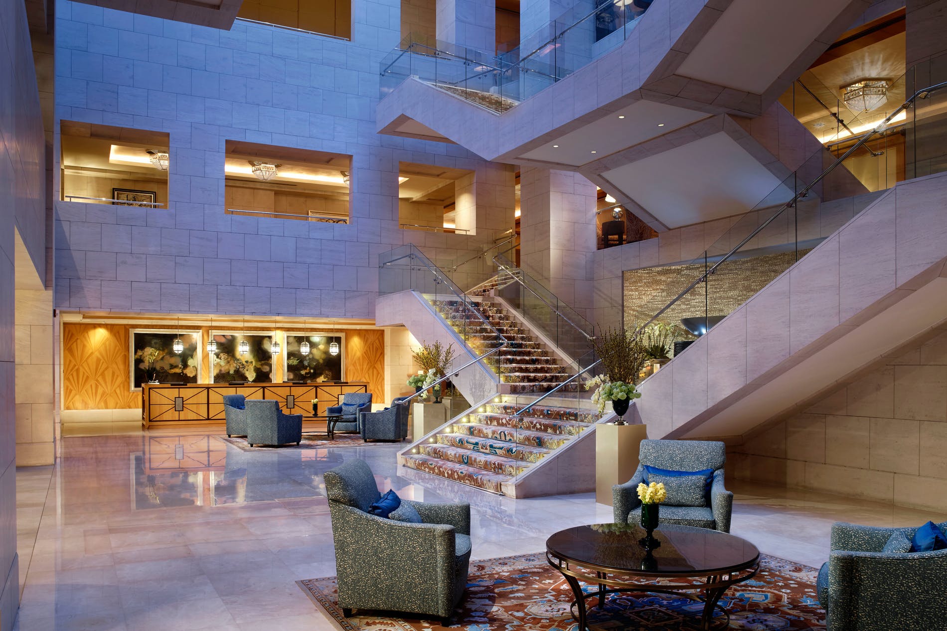 Ritz-Carlton DIFC Dubai Lobby 