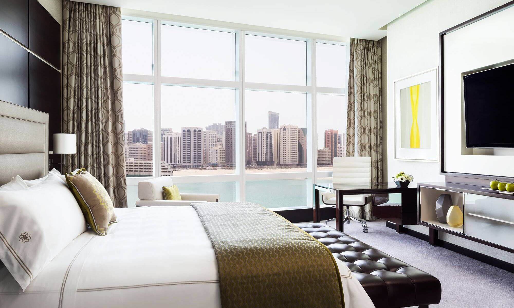 Rosewood Abu Dhabi Bedroom Beautiful View