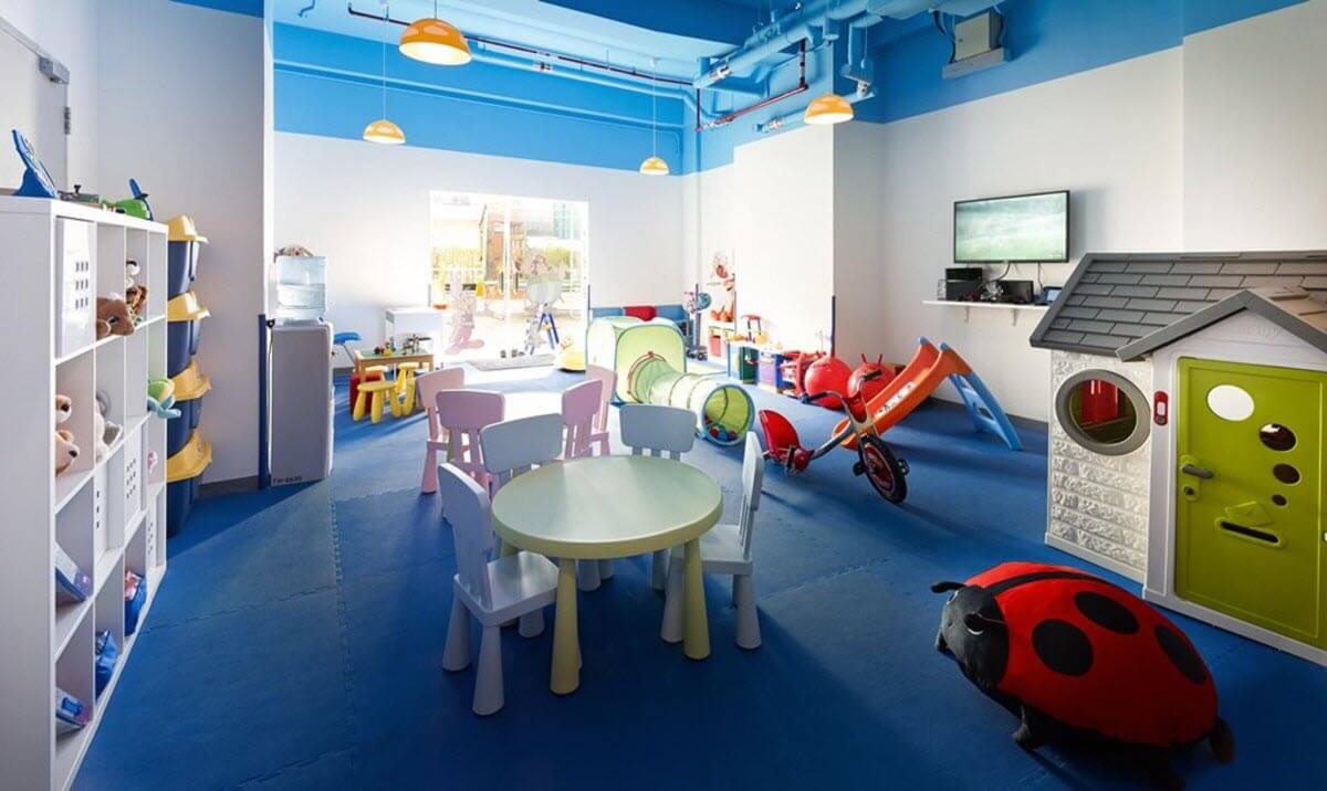 Sofitel Downtown Dubai Le Petit Price Kids Club Seating Area