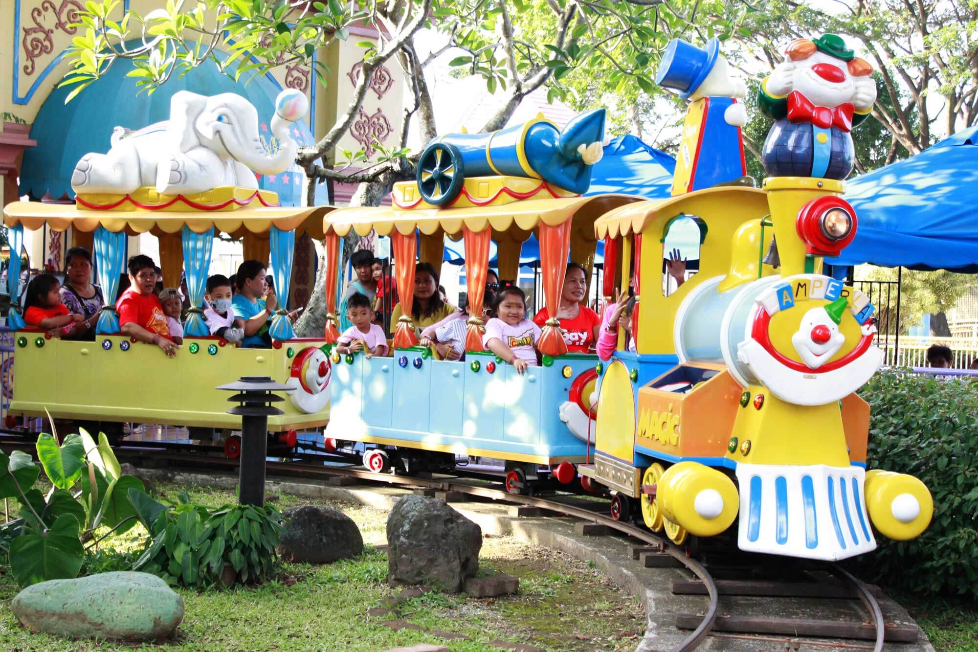 The Enchanted Kingdom is located in Santa Rosa