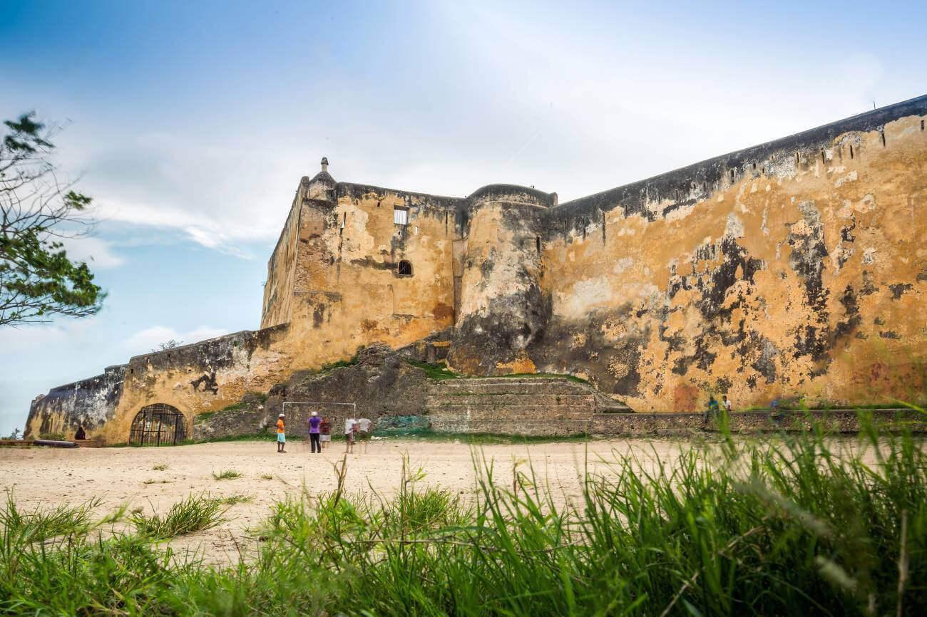Fort Jesus in Mombasa (Kenya) is a wonderful place to visit as a family