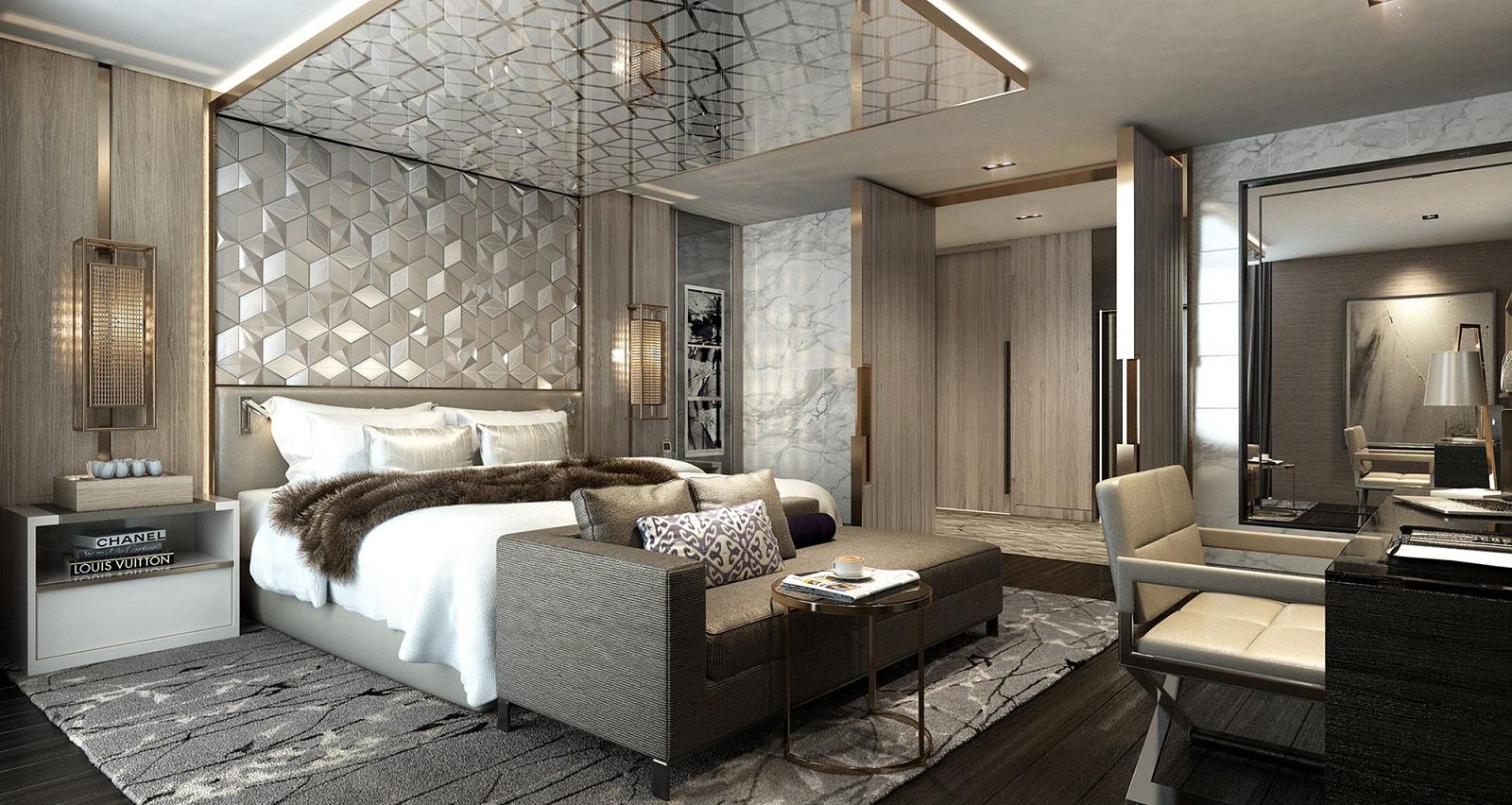 Al Bandar Rotana Creek Dubai? Modern King Bedroom