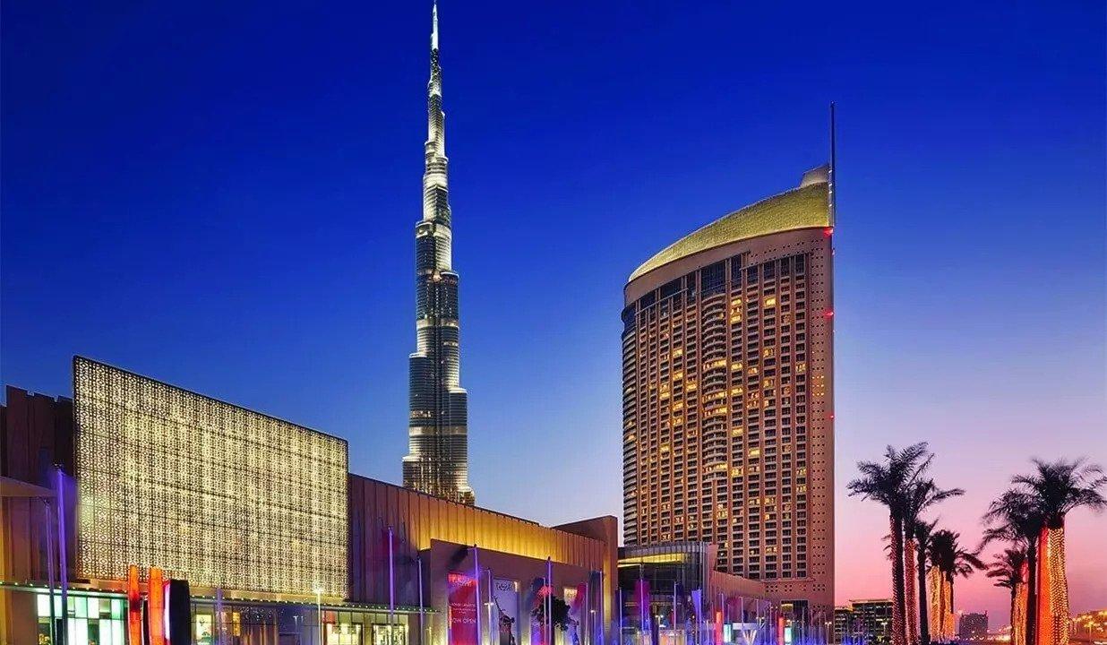 address hotel dubai mall restaurants