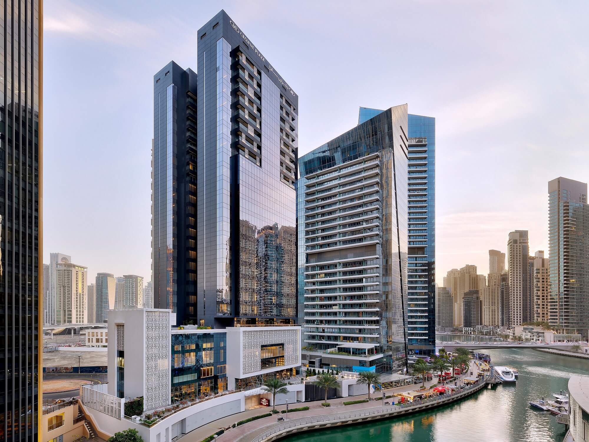 Crowne Plaza Dubai Marina Hotel Building