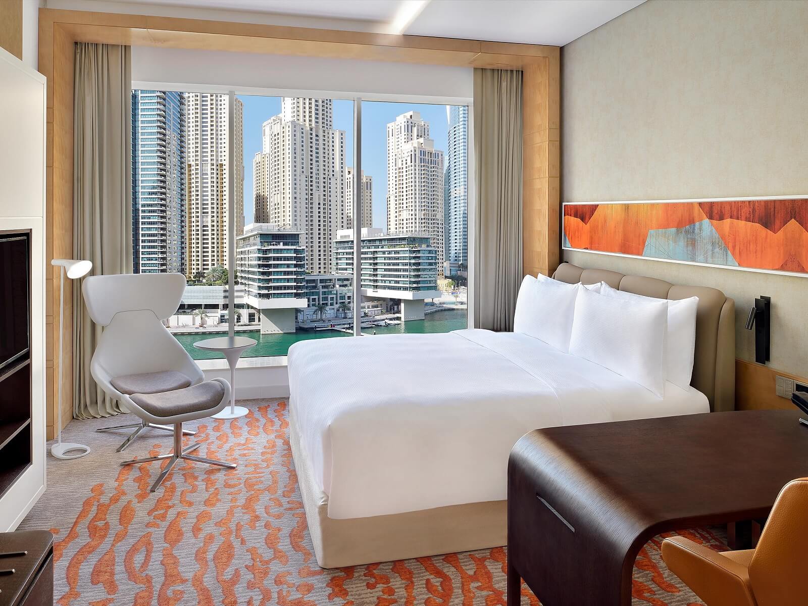 Crowne Plaza Dubai Marina King Bedroom