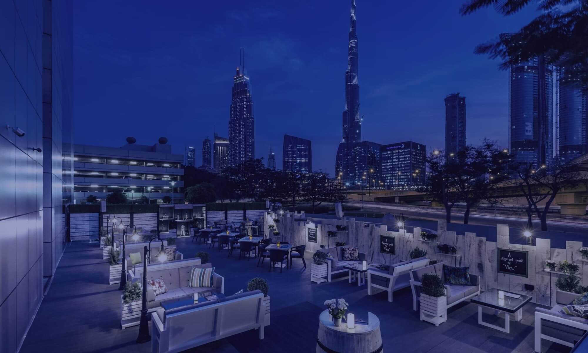 Dusit Thani Dubai Outdoor Dining