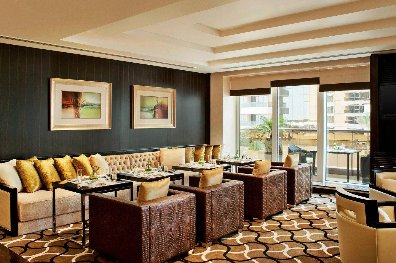 Grosvenor House Hotel Dubai Club Lounge Seating