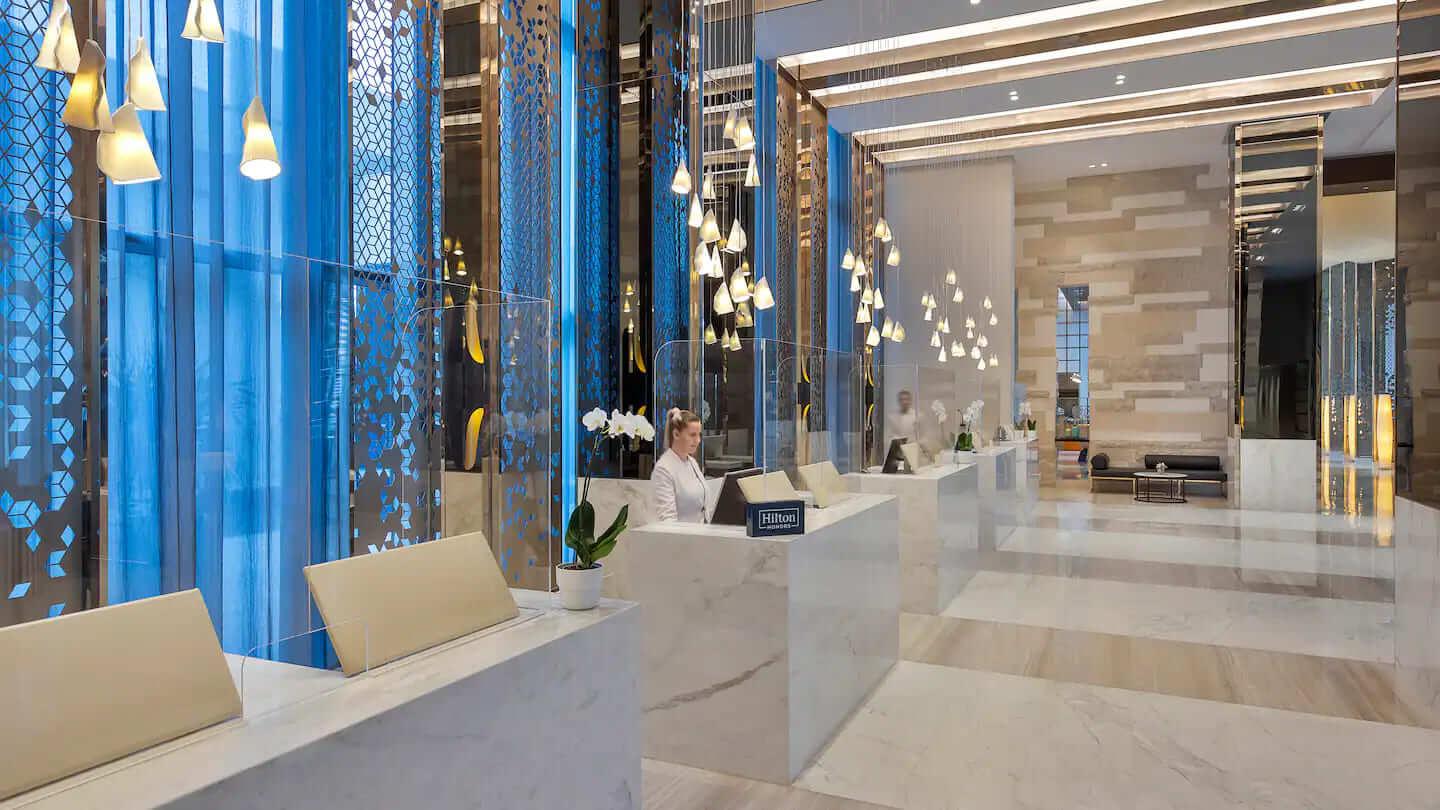 Hilton Abu Dhabi Yas Island Lobby