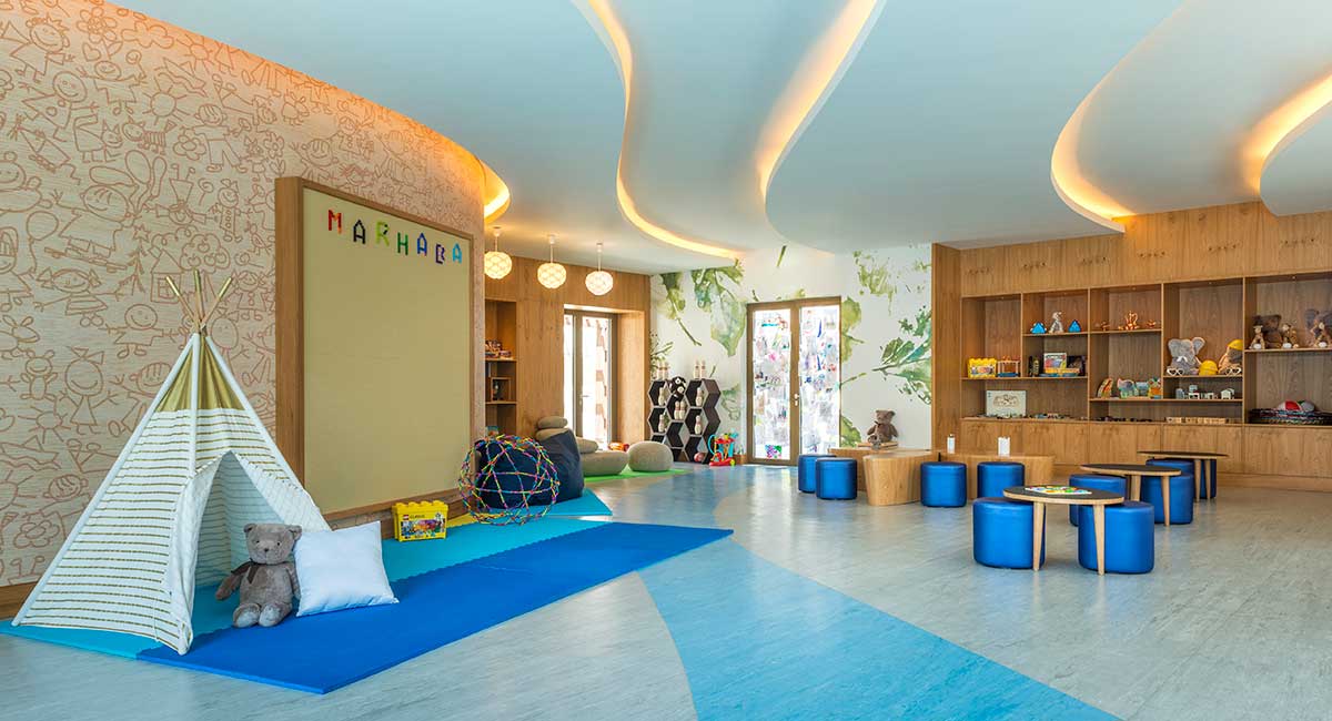 Hilton Dubai Al Habtoor City Kids Club Area