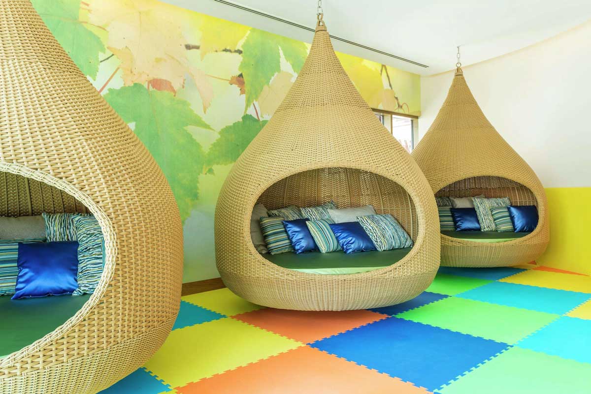 Hilton Dubai Al Habtoor City Kids Club Sleeping Pods