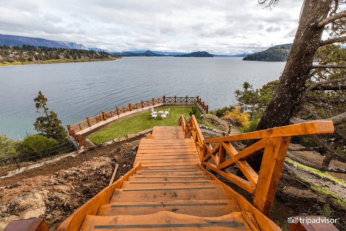 Lovely panoramic view from Charming Luxury Lodge and Private Spa