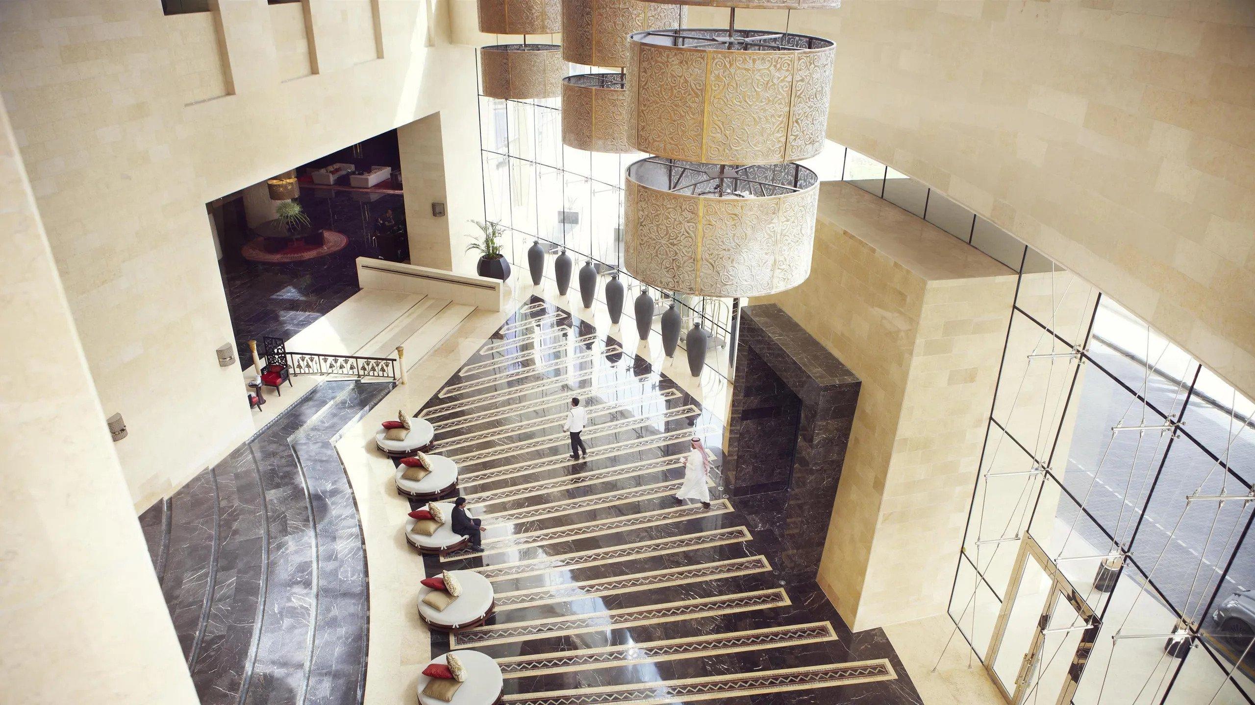 Raffles Dubai Lobby