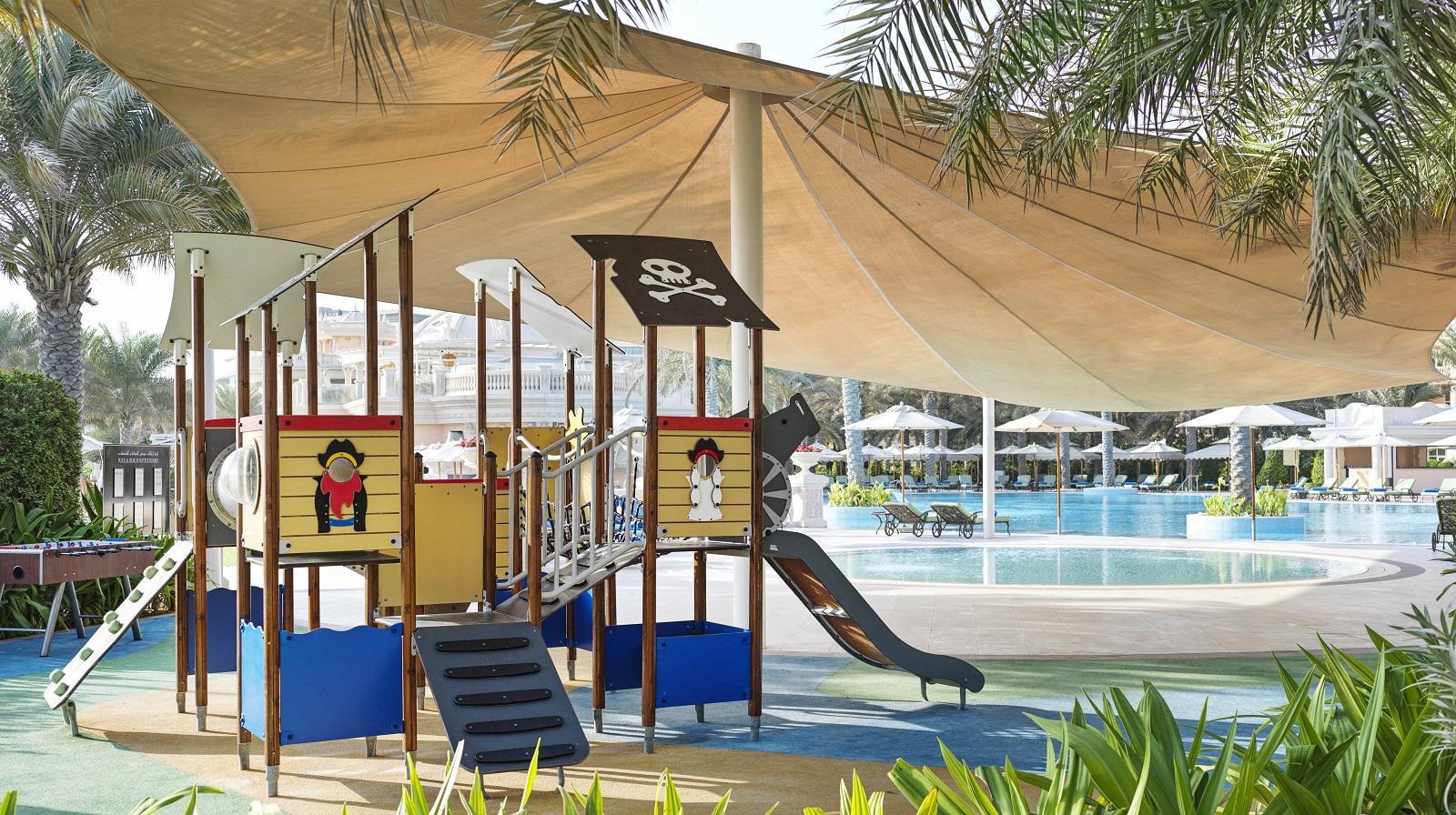 Raffles The Palm Dubai Kids Club Pool Area
