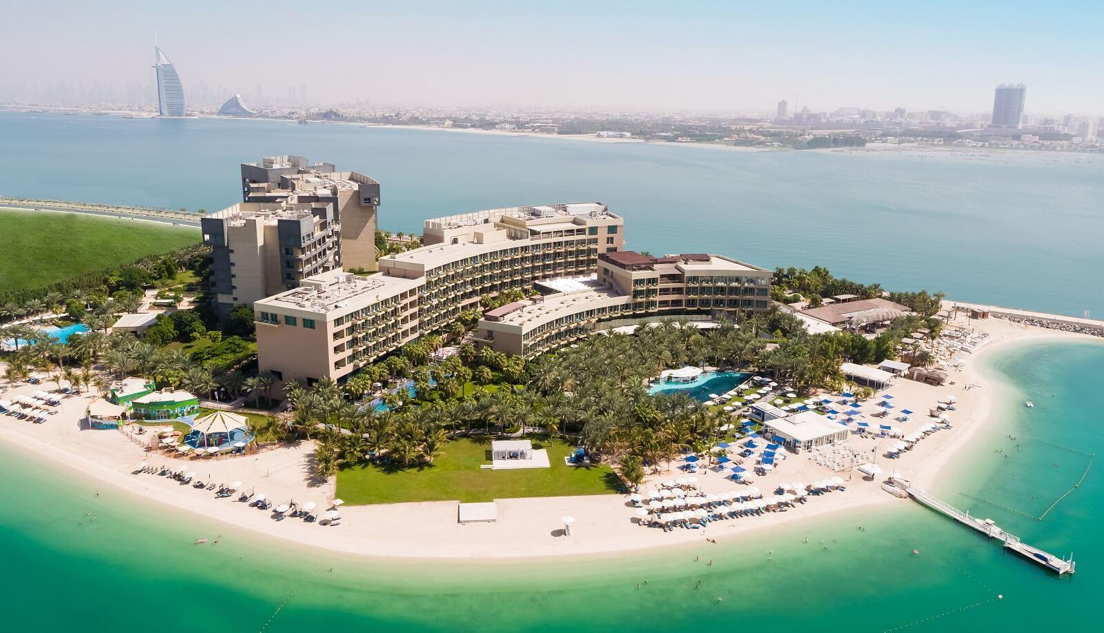 Rixos The Palm Dubai Hotel & Suites Aerial View