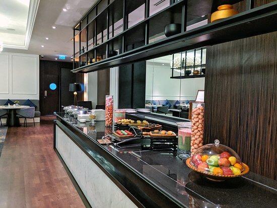 Sofitel Dubai Jumeirah Beach Executive Club Lounge Food