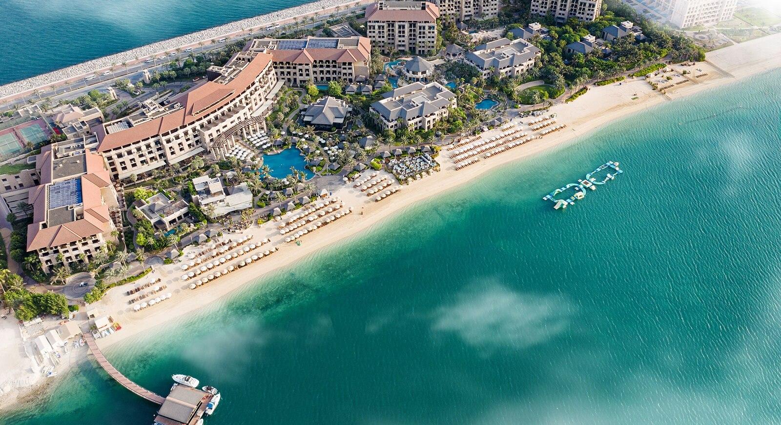 Sofitel Dubai The Palm Aerial View