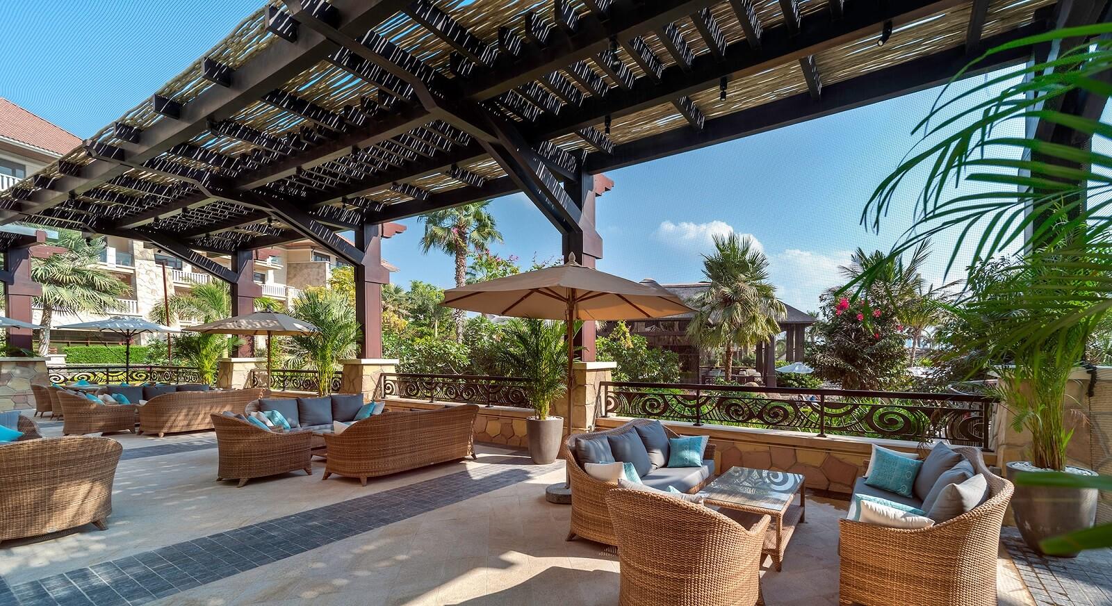 Sofitel Dubai The Palm Executive Club Lounge Outside Terrace