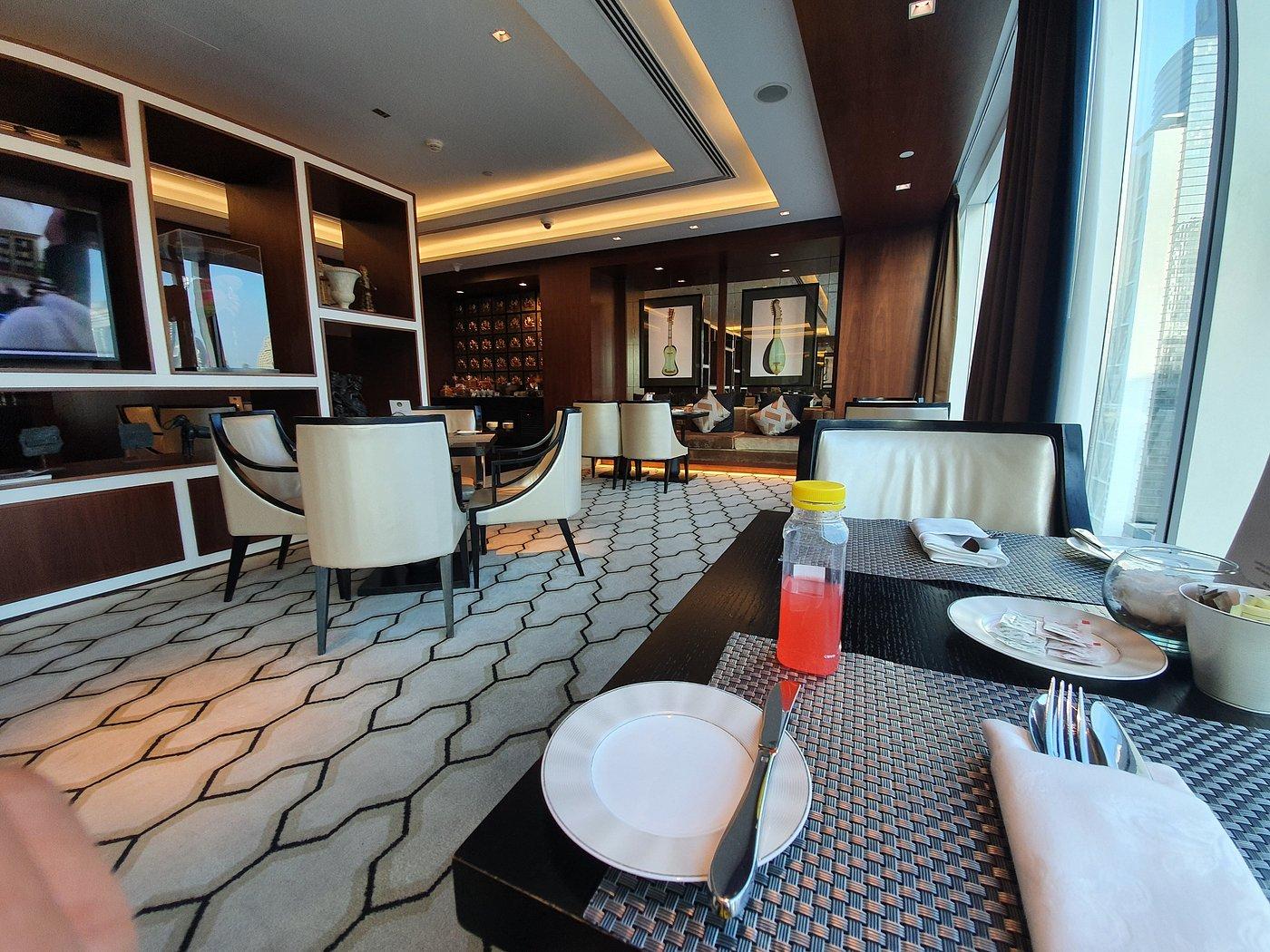 Taj Dubai Executive Club Lounge View