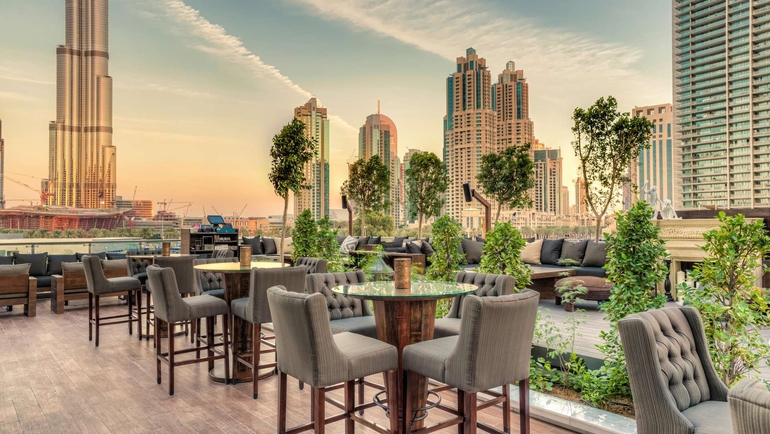 Taj Dubai Executive Club Lounge