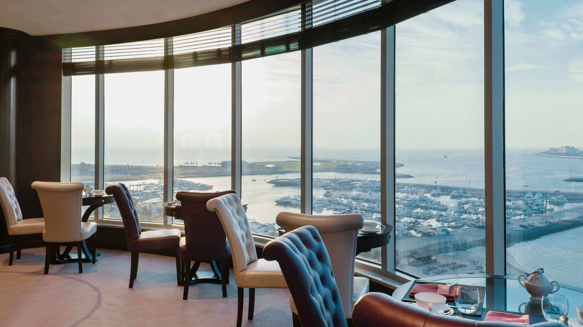 The Westin Dubai Mina Seyahi Beach Club Lounge Window View