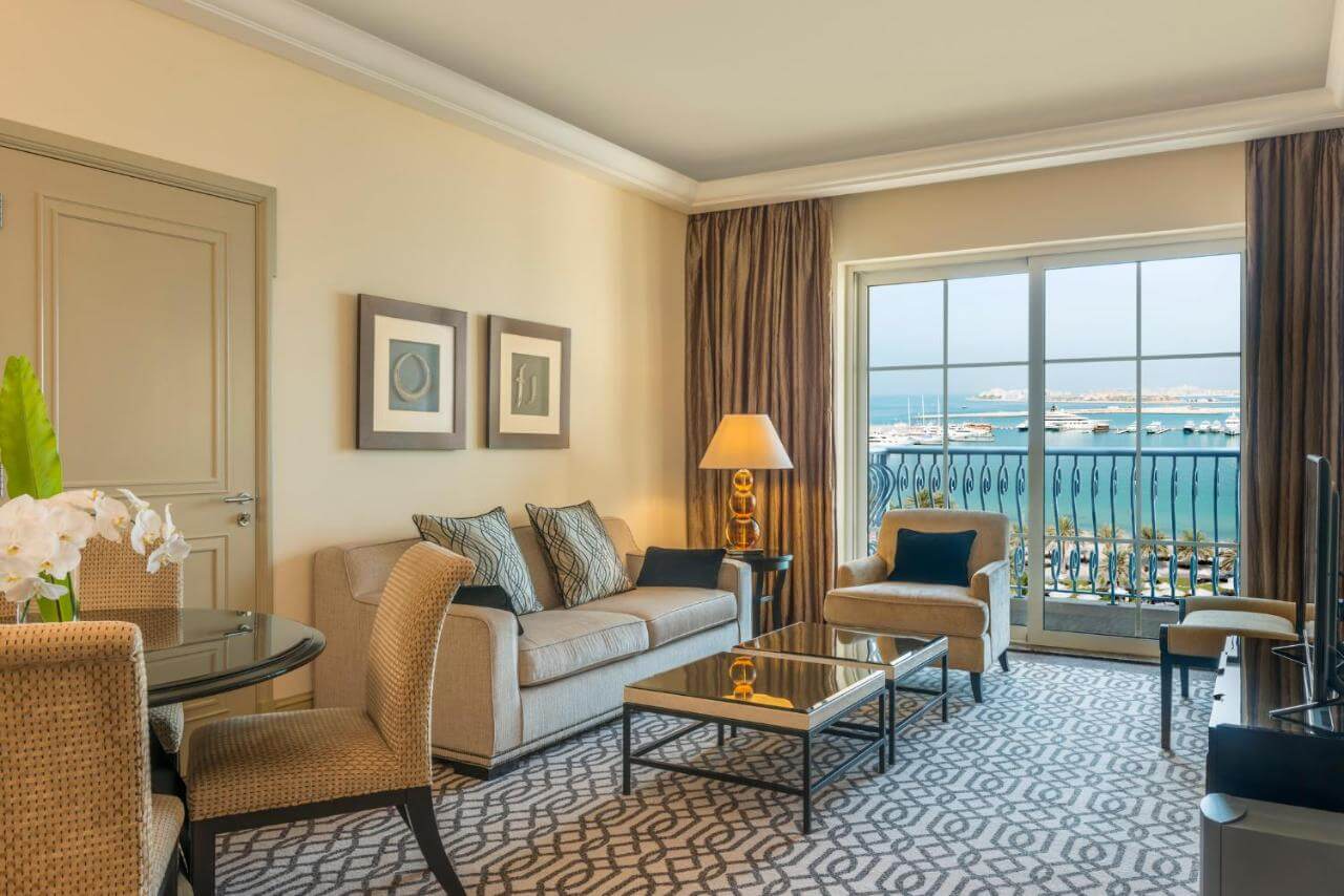 The Westin Dubai Mina Seyahi Beach Resort and Marina Bedroom Seating Area