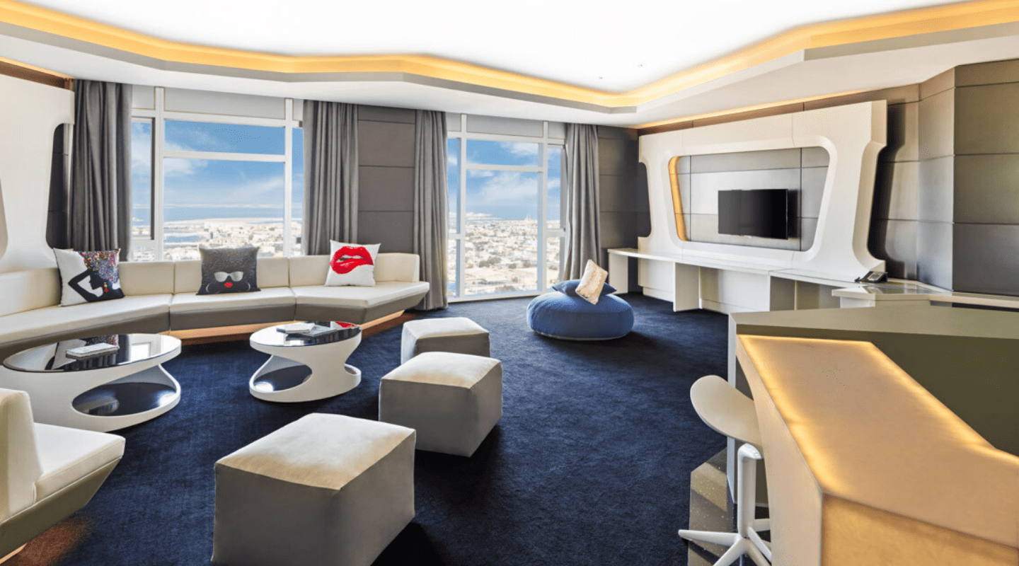 V Hotel Dubai Bedroom Suite