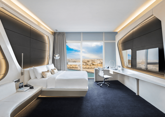 V Hotel Dubai Lavish King Bedroom