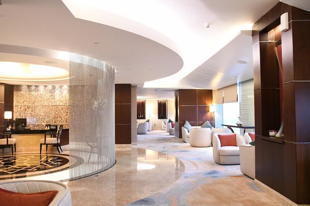 Conrad Dubai Executive Club Lounge View