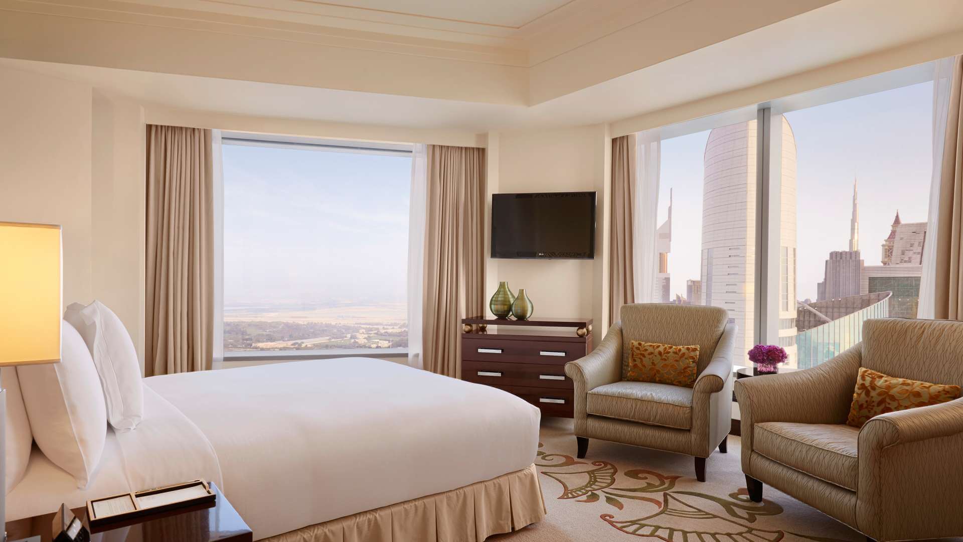 Conrad Dubai King Bedroom