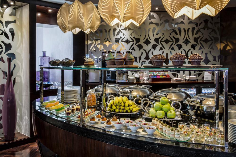 Crowne Plaza Dubai Deira Executive Club Lounge Food Offerings