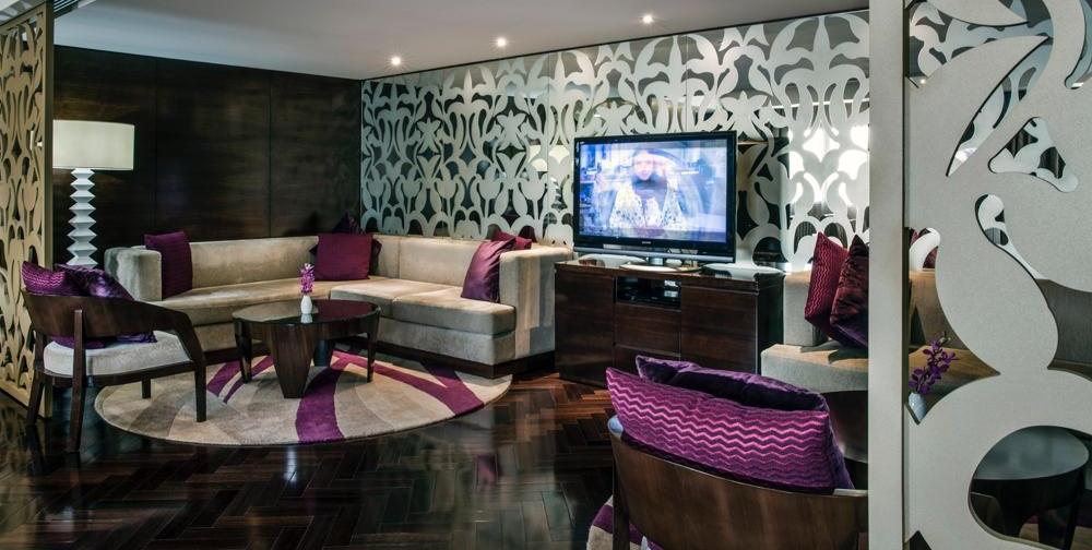 Crowne Plaza Dubai Deira Club Lounge Sofa Area