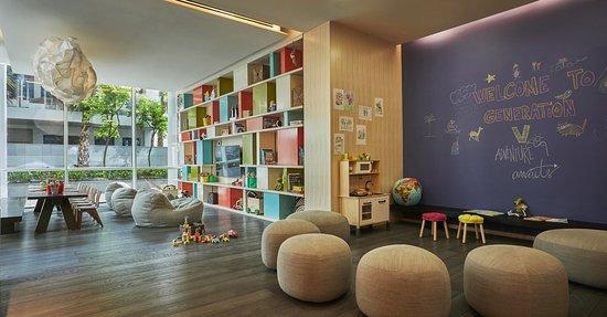 FIVE Palm Jumeirah Dubai Kids Club Indoor Setting