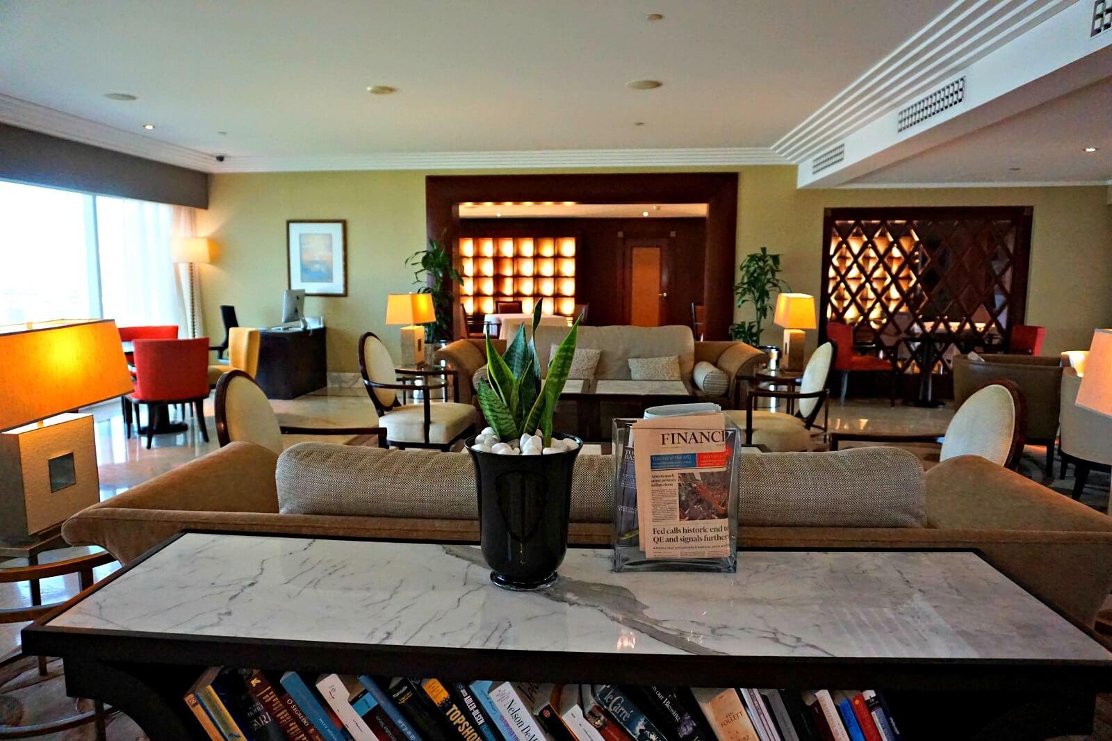 Grand Hyatt Dubai Club Lounge Sofas