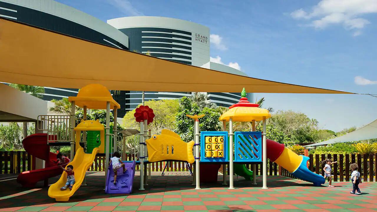 Grand Hyatt Dubai Kids Club Outdoor Play Area