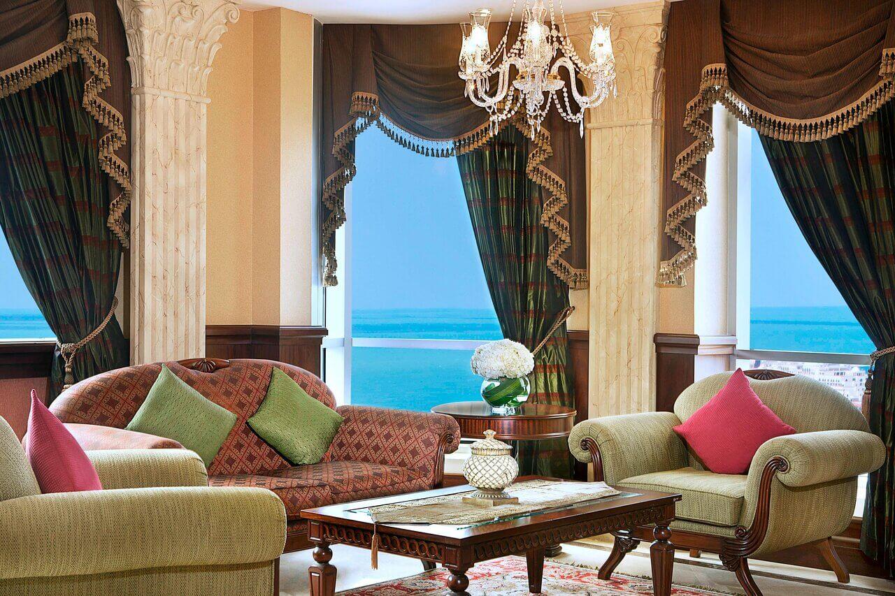 Habtoor Grand Resort Presidential Suite Living Room