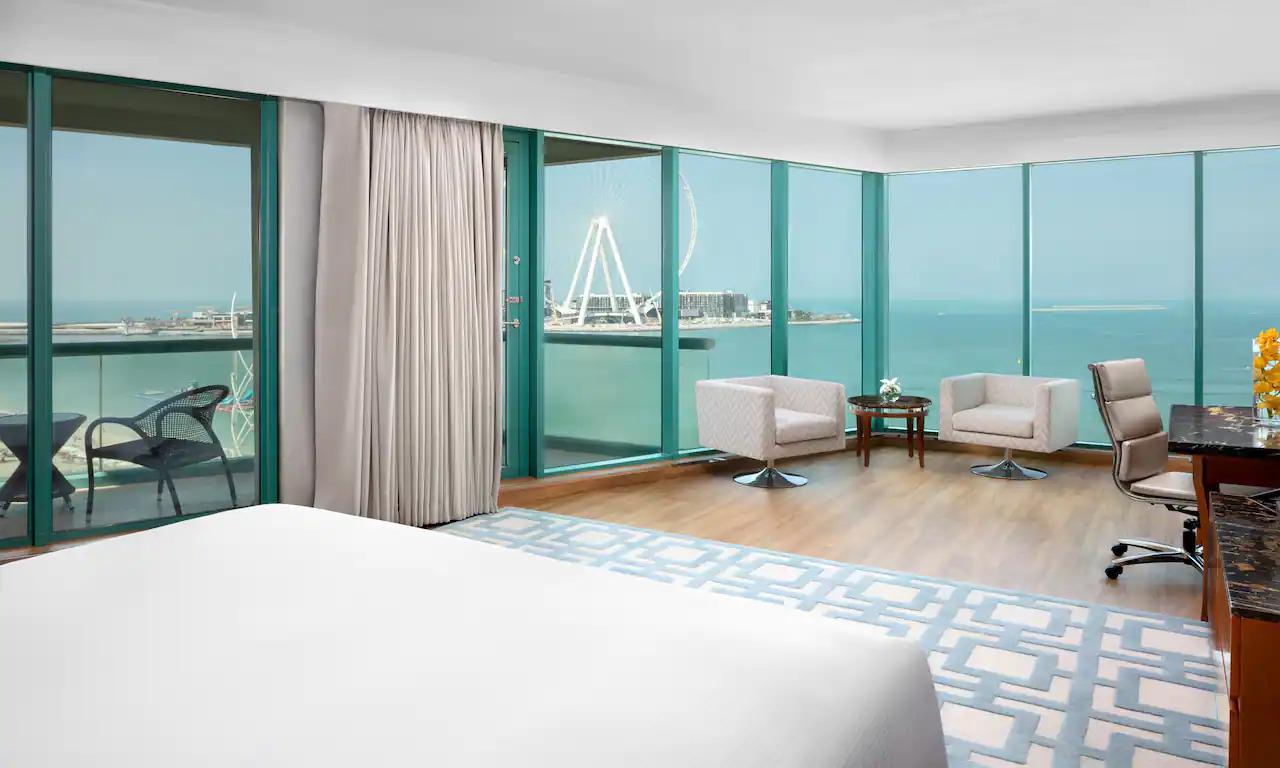Hilton Dubai Jumeirah Bedroom Suite