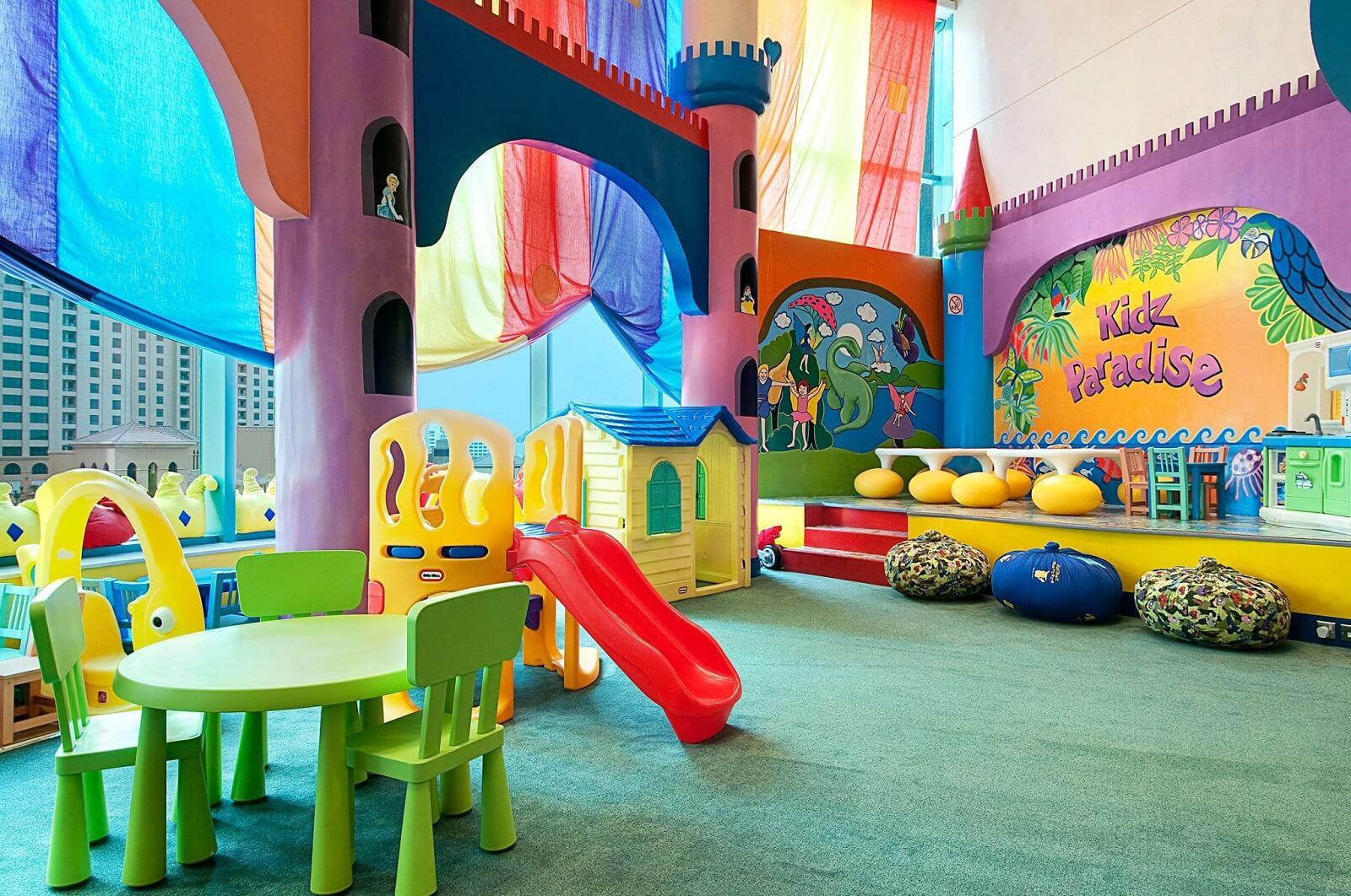 Hilton Dubai Jumeirah Kids Club Main Play Area