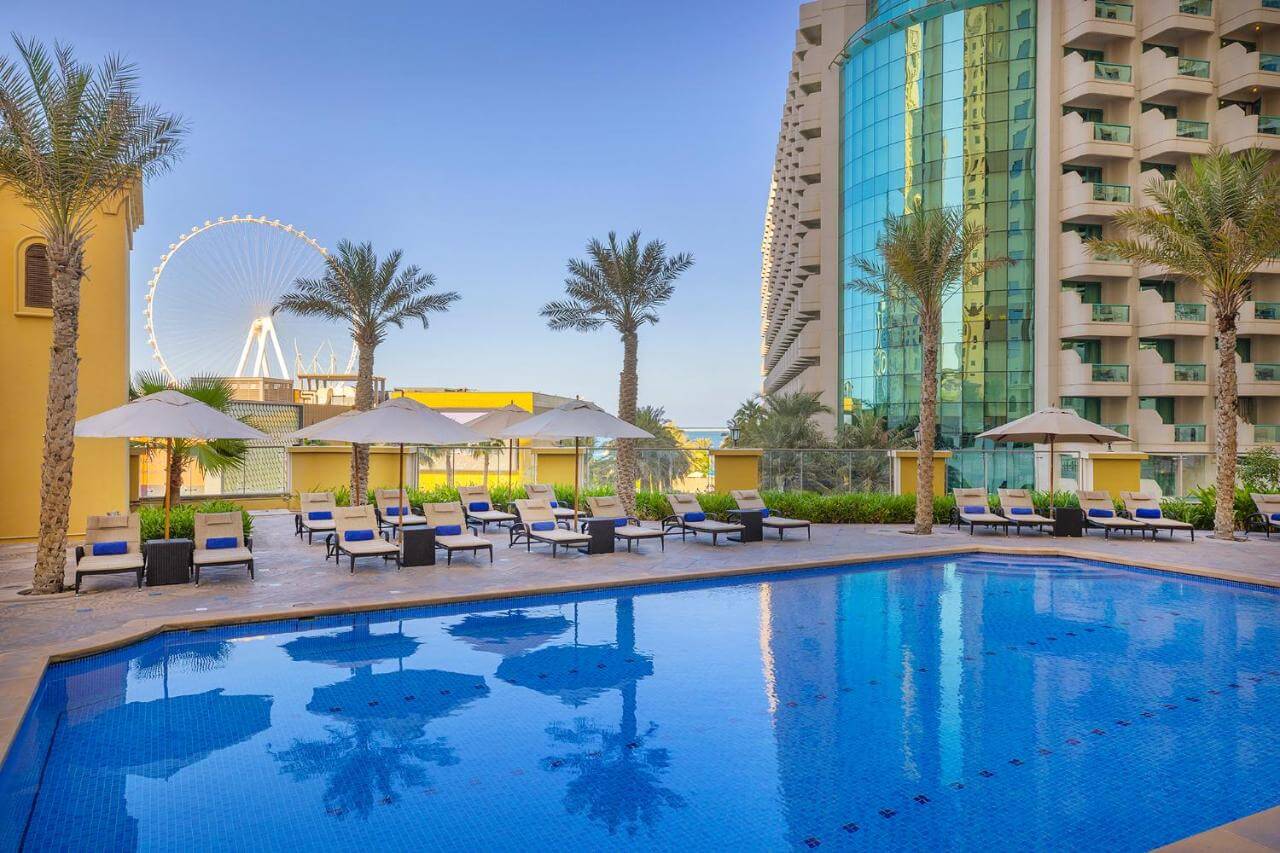 Hilton Dubai The Walk Swimming Pool