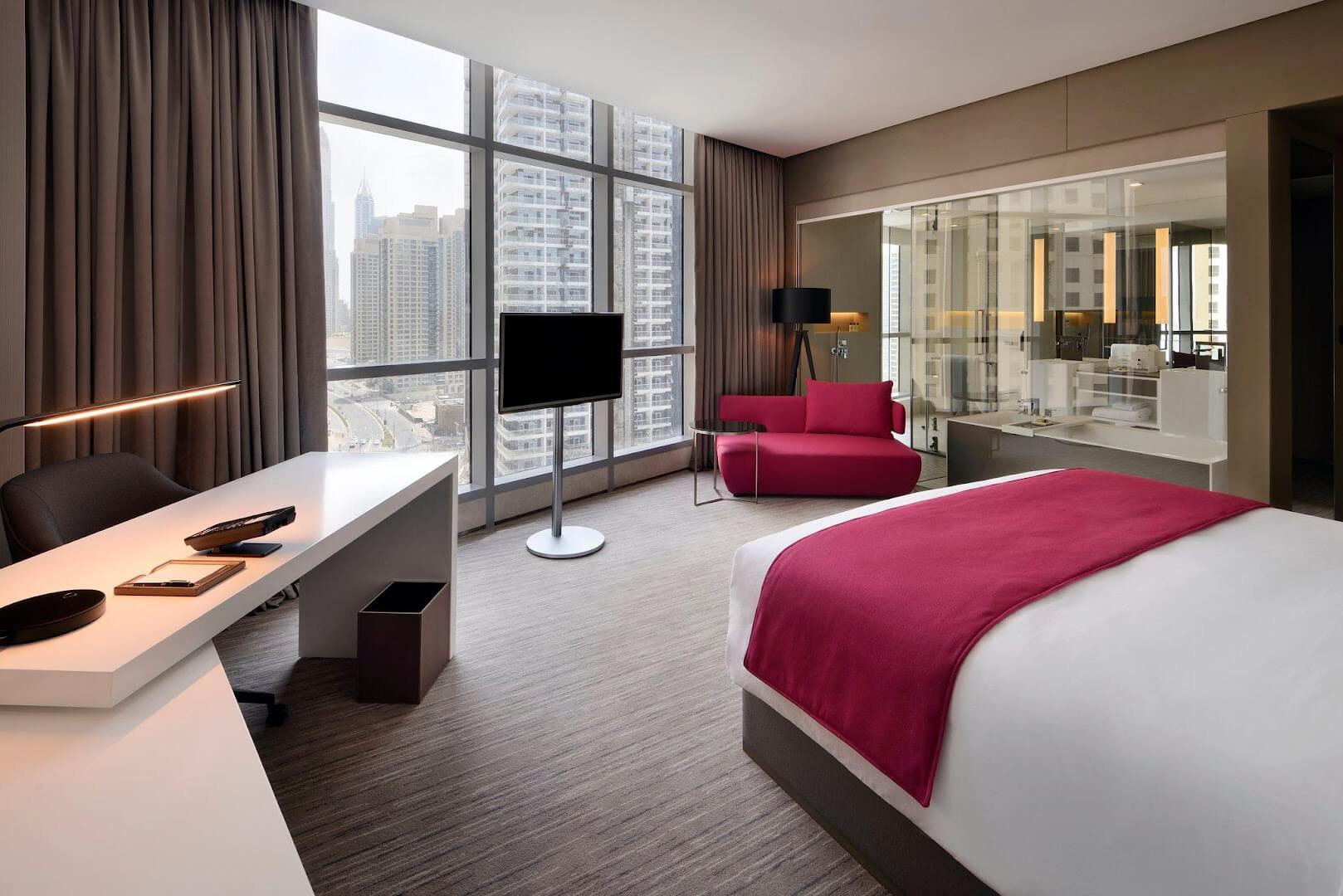 InterContinental Dubai Marina Large King Bedroom