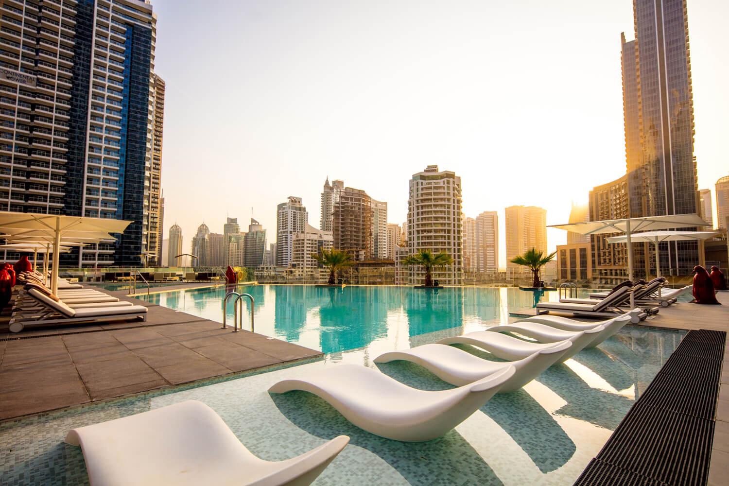 InterContinental Dubai Marina Swimming Pool