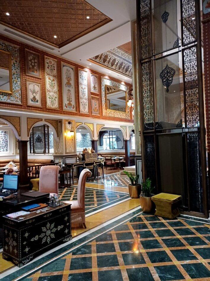 Jumeirah Zabeel Saray Club Lounge Reception Area